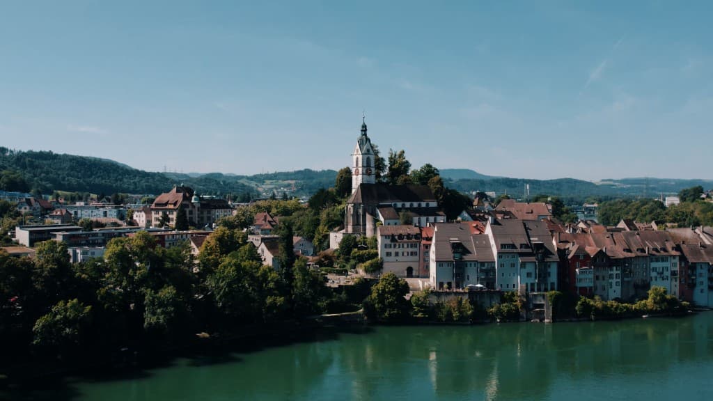 Historische Altstadt am Fluss